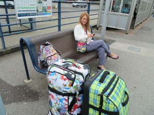 Waiting for the train to London Waterloo! (At Poole Station) 